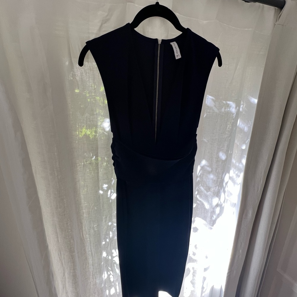 Navy cocktail dress
